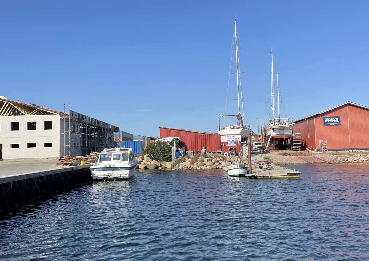 Fåborg Museum Harbour / Yard Harbour - Hafen bei Faaborg