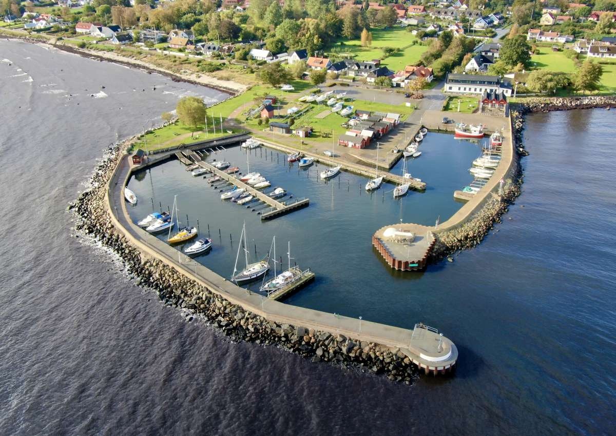 Abbekås - Jachthaven in de buurt van Abbekås