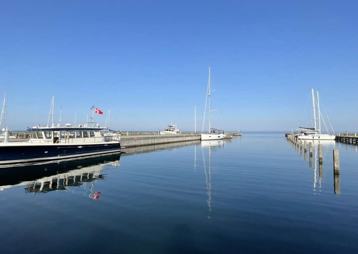 Vejrø - Hafen