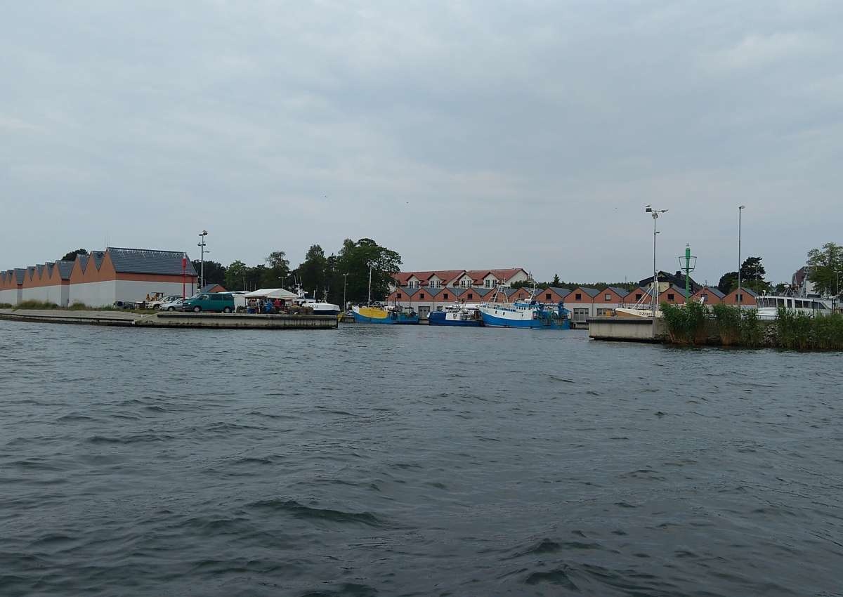 Dziwnów - Jachthaven in de buurt van Dziwnów