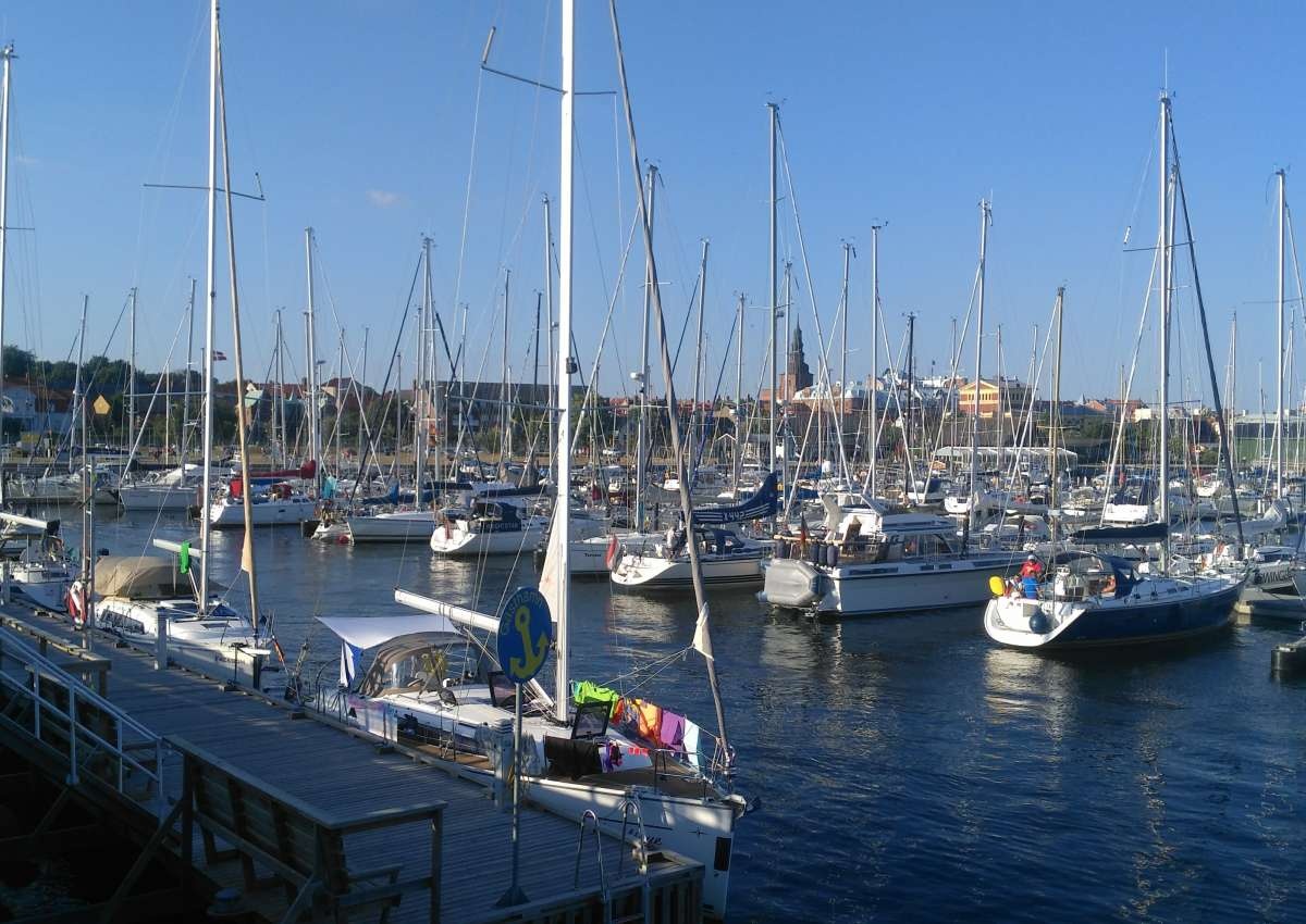 Ystad - Hafen bei Ystad