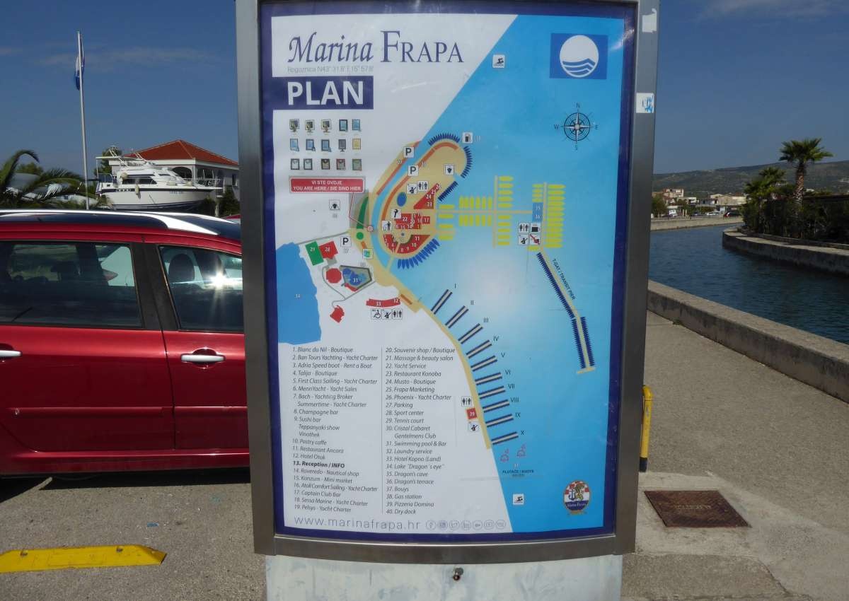 Marina Frapa - Rogoznica - Hafen bei Rogoznica