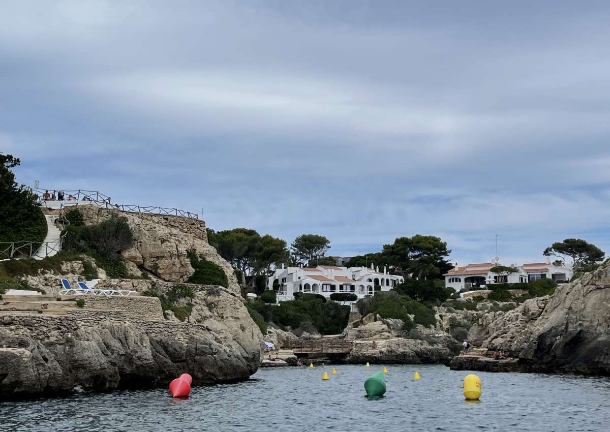 Menorca - Cala Forcat - Cabo Binicous, Anchor - Ankerplaats in de buurt van Ciutadella