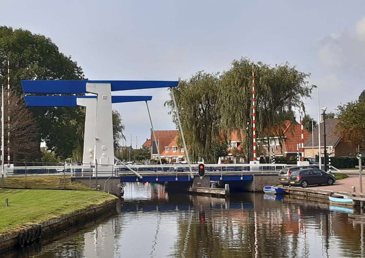 Korjusbrug - Bridge in de buurt van Súdwest-Fryslân (Makkum)