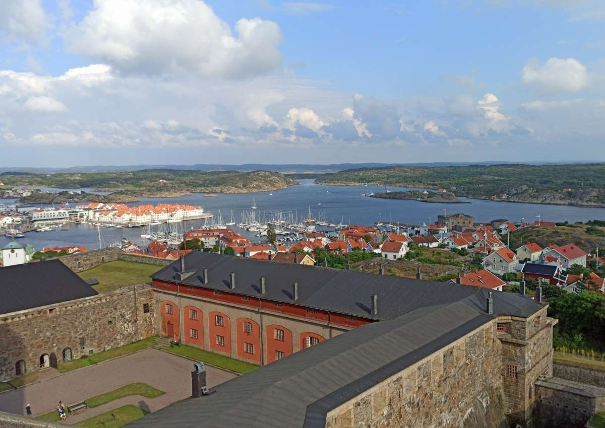 Marstrand, Fort - Phare près de Marstrand (Klockarringen)