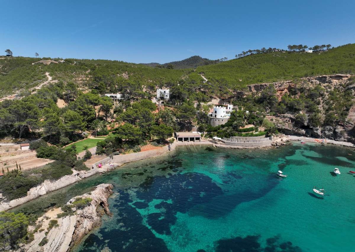 Cala Blanco - Ibiza - Ankerplaats in de buurt van Portinatx