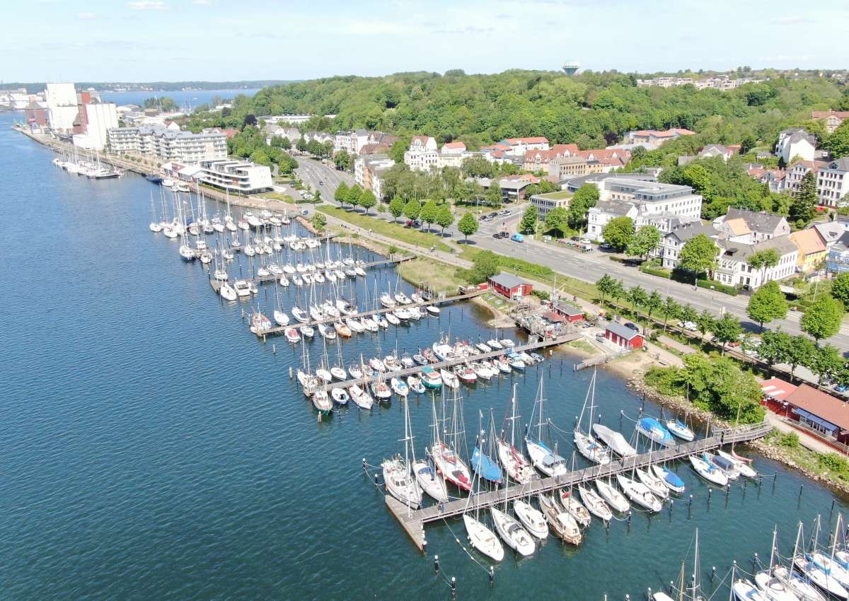 Flensburg Jaichhafen - Hafen bei Flensburg (Jürgensby)