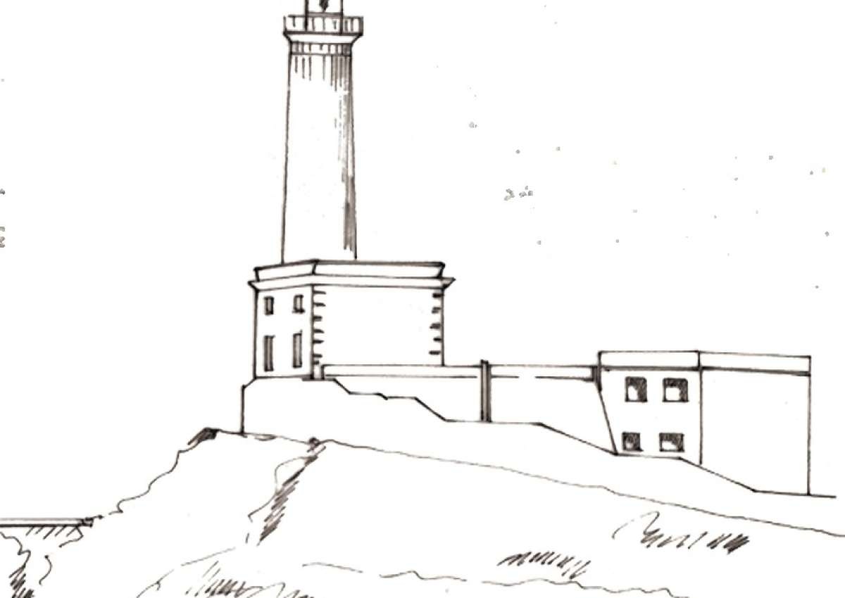 Ibiza - Islote Botafoch - Lighthouse near Ibiza
