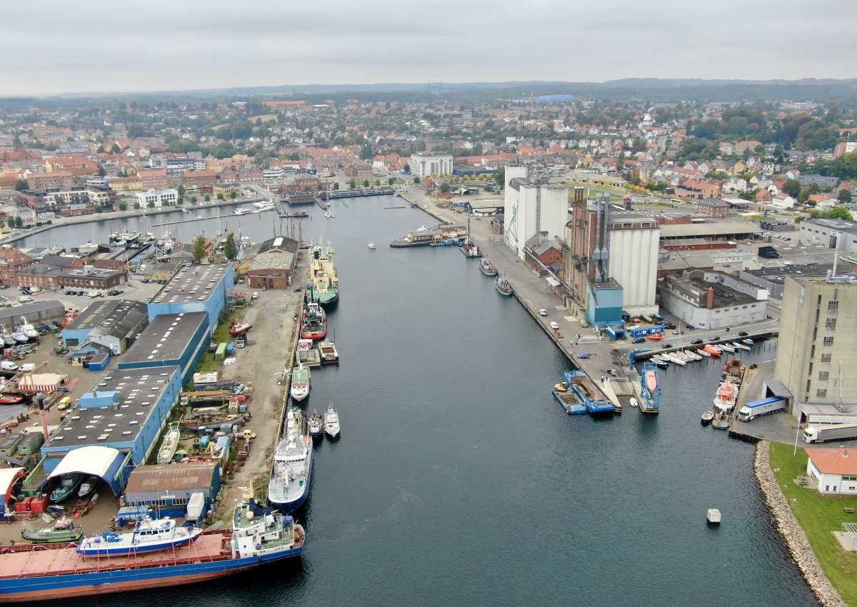 Svendborg - Stadthafen - Jachthaven in de buurt van Svendborg