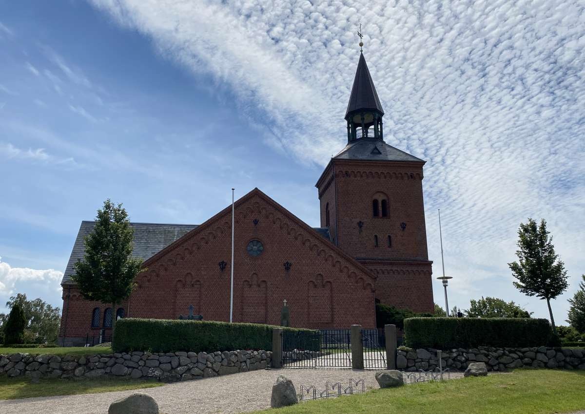 Bregninge kirke - Sightseeing in de buurt van Svendborg